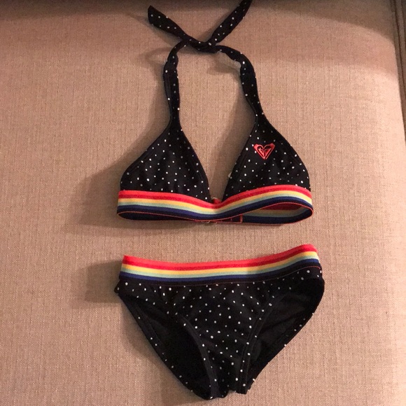 roxy two piece swimsuits
